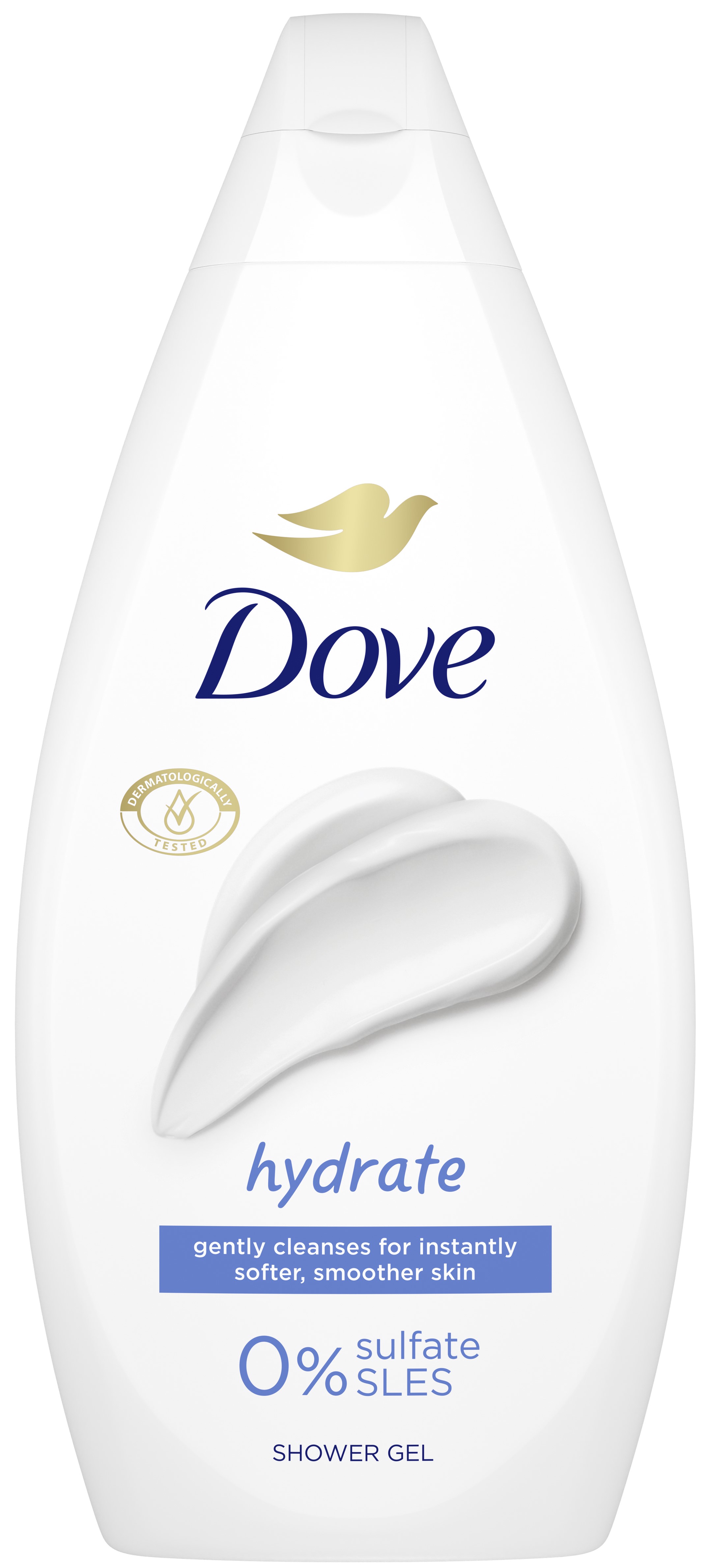 Dove Essential Care Gel de duș Hydrate, 450 ml