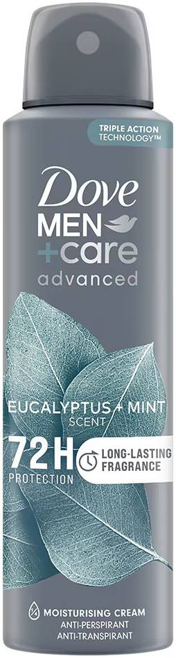 Dove Men+Care Advanced Spray deodorant Eucalyptus + Mint, 150 ml