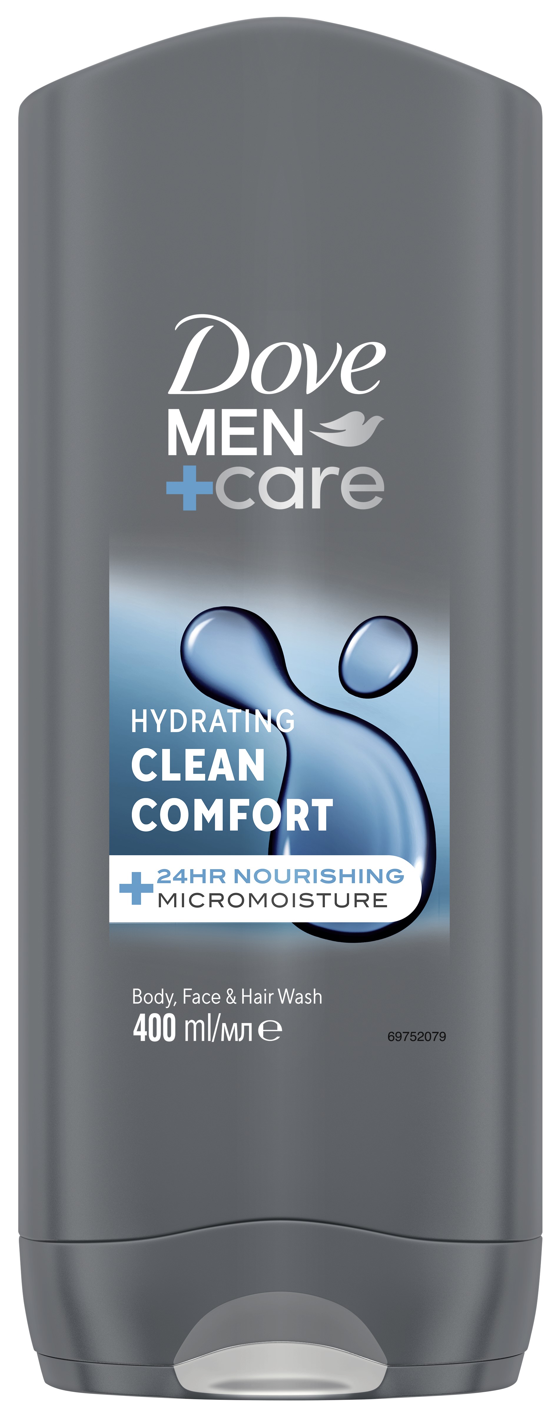Dove Men+Care Gel de duș  Clean Comfort, 400 ml