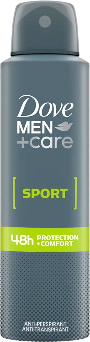 Deodorant Spray Dove Sport 48h Men+Care Gentle Care, Barbati, 150 ml - imagine 2