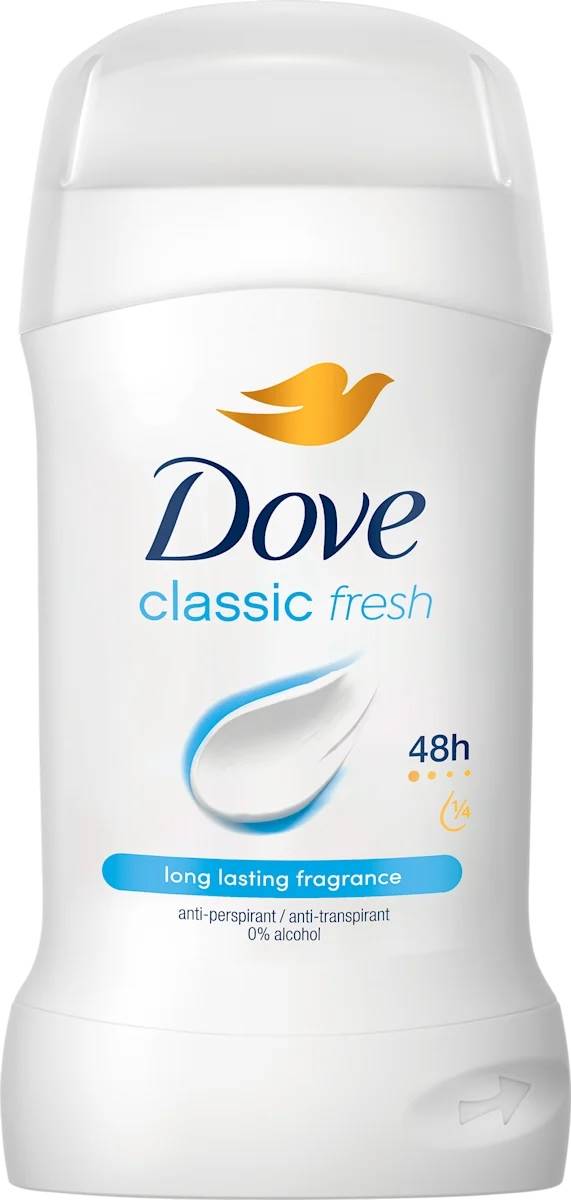 Deodorant Antiperspirant Stick Dove Classic Fresh, 50 ml - imagine 2