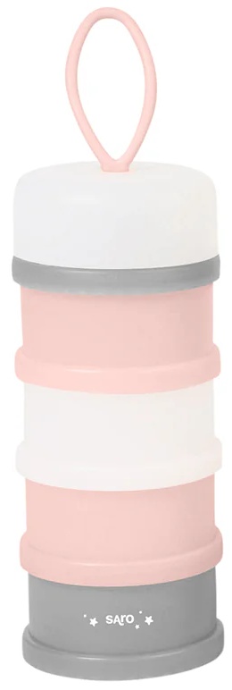 Dozator de lapte praf Saro - Pink