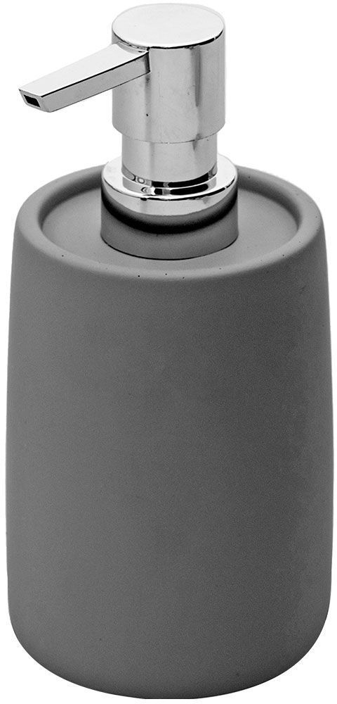 Dozator de săpun lichid Estia - Cement, 380 ml, gri