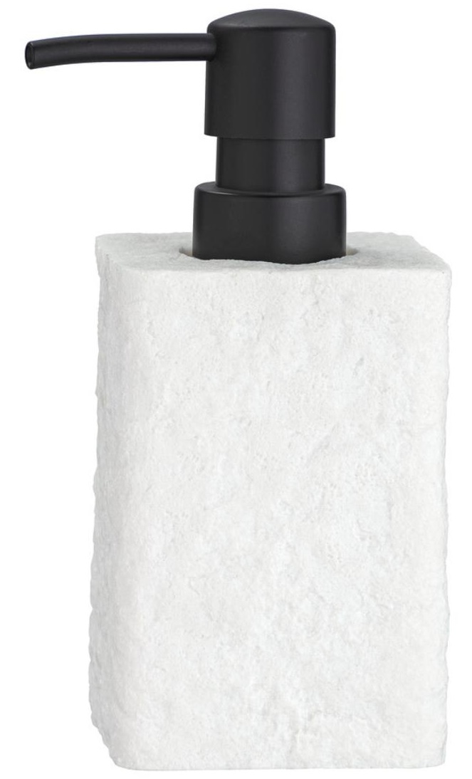 Dozator de săpun lichid Wenko - Villata, 300 ml, 7 x 15 x 7 cm, alb