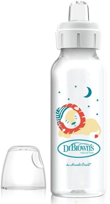 Biberon de tranziție Dr. Brown's Milestones - Lion, 250 ml