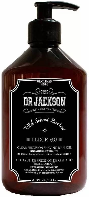 Dr. Jackson Gel pentru bărbierit precis Elixir 6.0, 500 ml