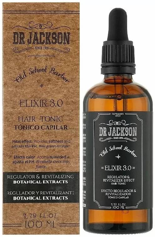 Dr. Jackson Tonic împotriva căderii părului, matretii și părului gras Elixir 3.0, 100 ml