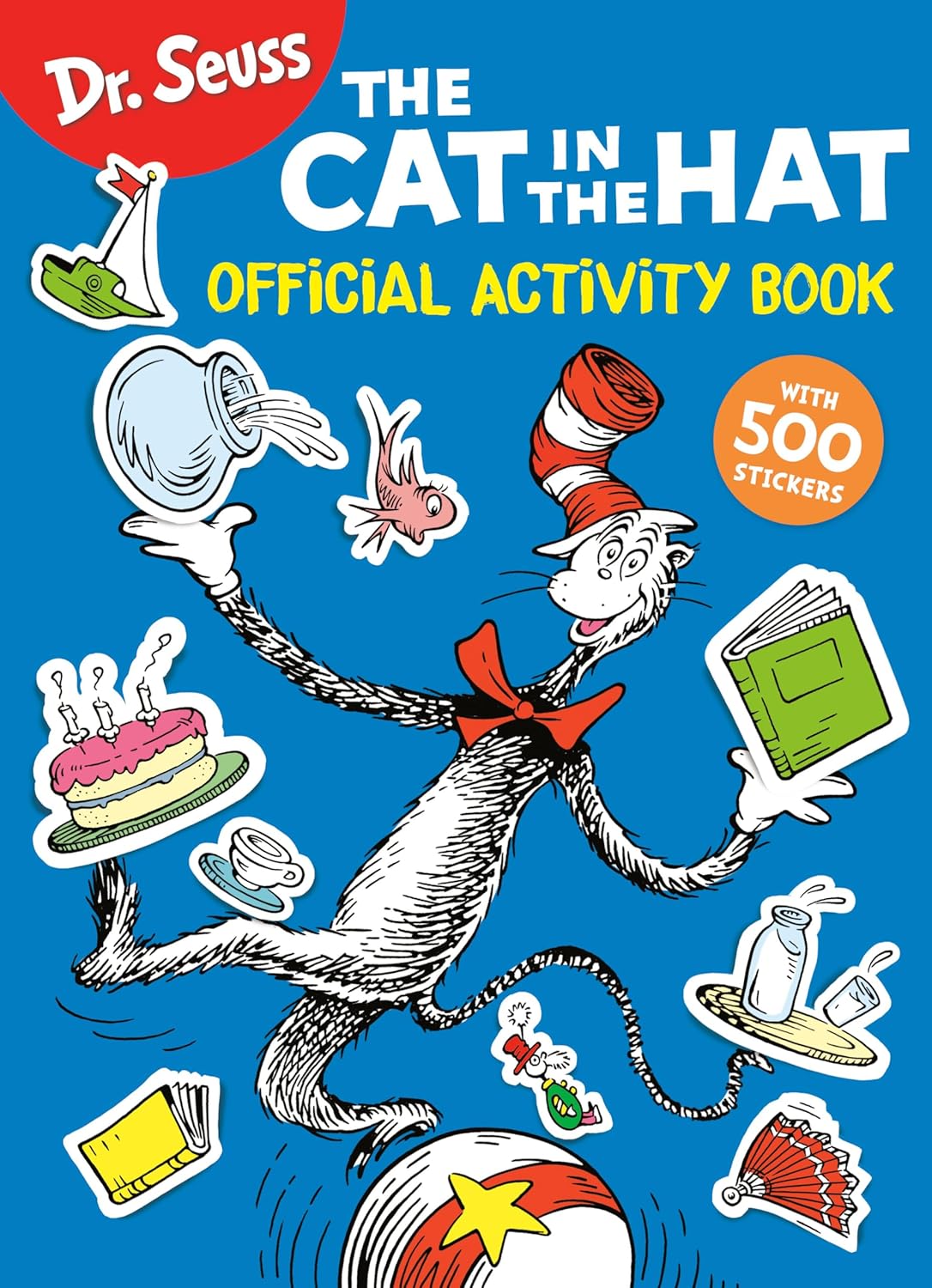 Dr. Seuss: The Cat in the Hat Official Activity Book with 500 Stickers