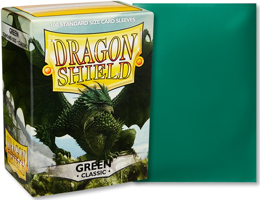 Dragon Shield Standard Sleeves - verzi (100 buc.)