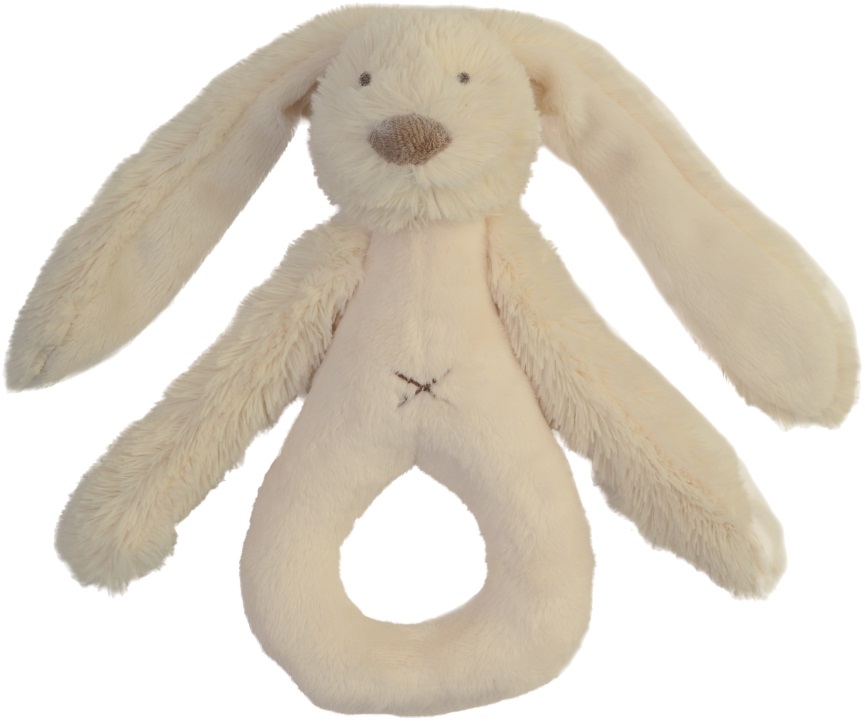 Zornaitoare Happy Horse - Iepurasul Richie,  bej, 19 cm