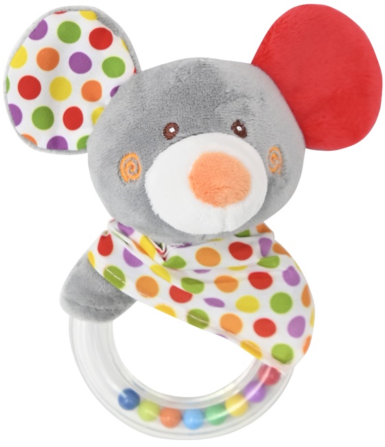 Trăncăneală cu inel Lorelli Toys - șoarece