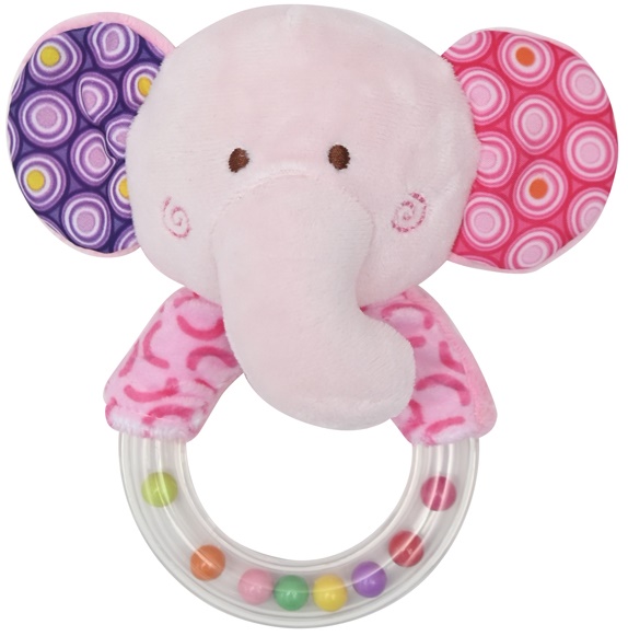 Trăncăneală cu inel Lorelli Toys - elefant