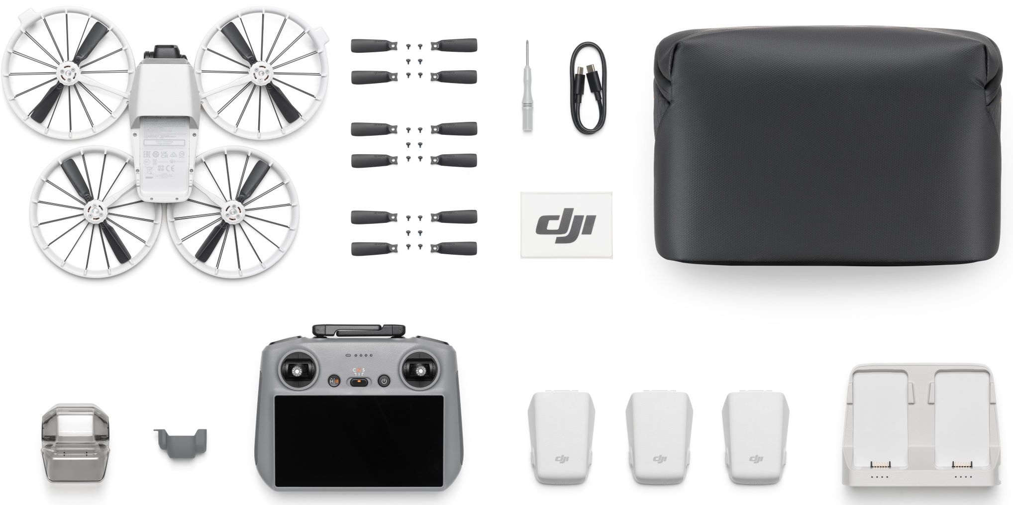 DJI Flip Fly More Combo kit drona cu accesorii (DJI RC2) - Default Title - imagine 2