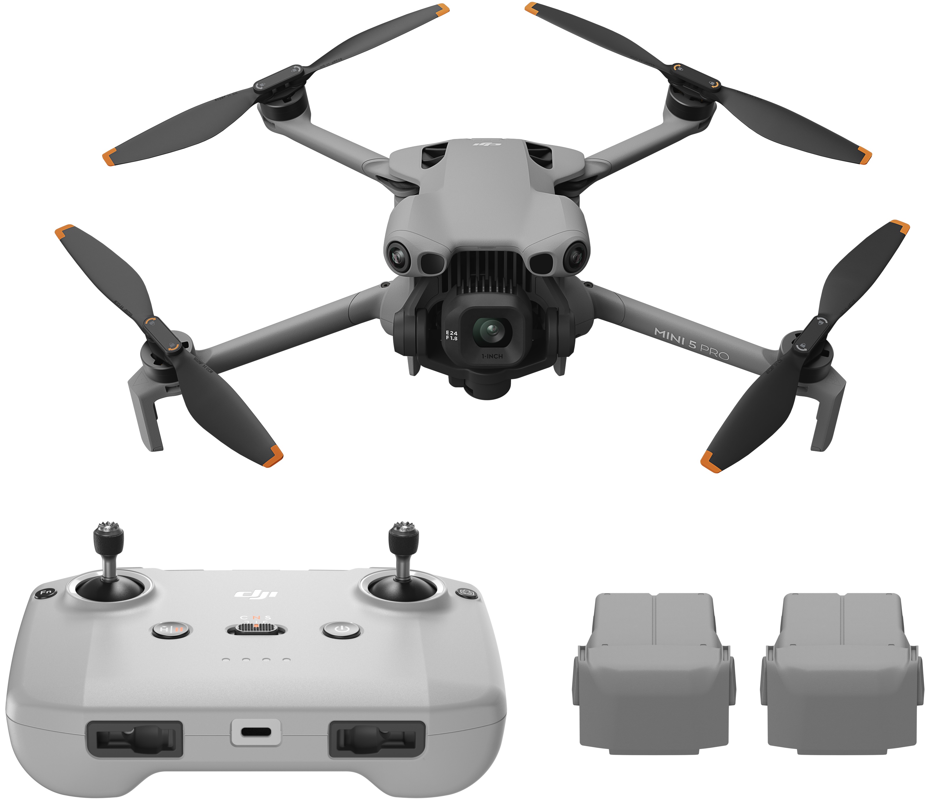 Dronă DJI - Mini 5 Pro Fly More Combo, RC-N3, 4K, 36 min, 21 km