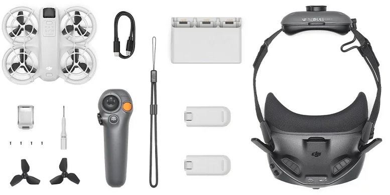 DJI Neo Motion Fly More Combo drona ultraportabila FPV - Default Title - imagine 2