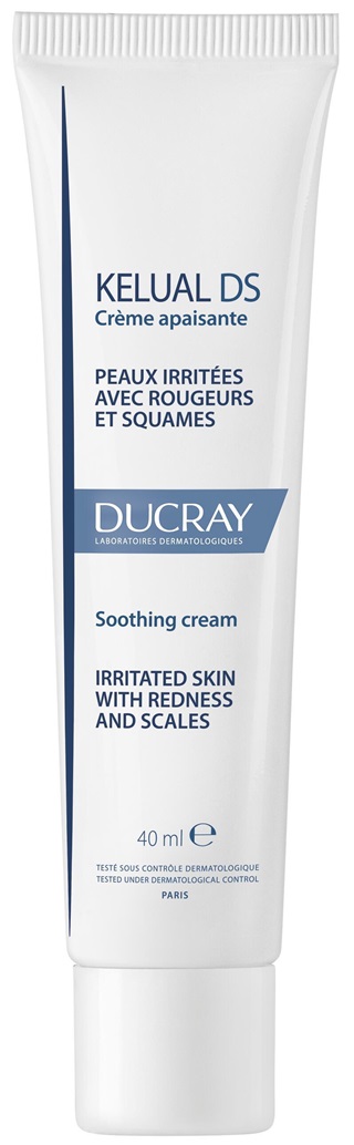Ducray Kelual DS Cremă de față liniștitoare care reduce squama, 40 ml