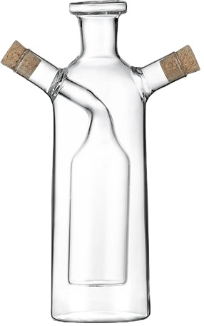 Dozator dublu de ulei și oțet Faubourg - Florence, 230 ml și 70 ml