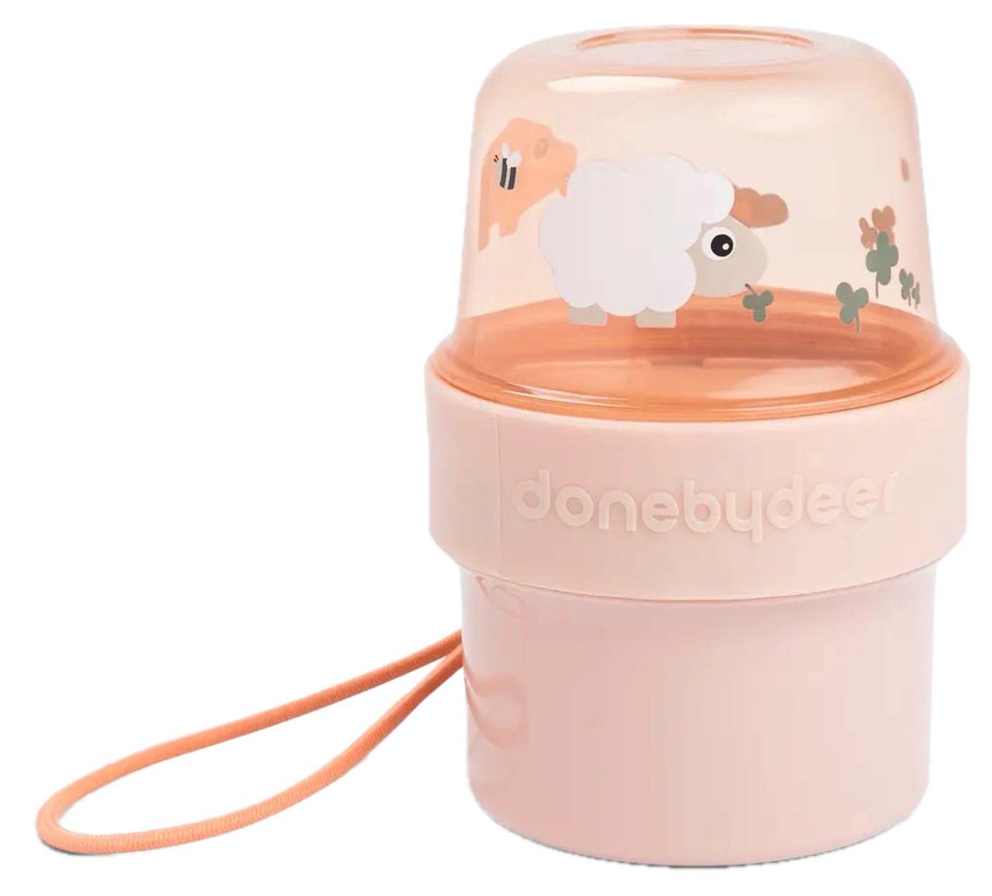 Recipient dublu pentru alimente Done by Deer - Tiny Farm, powder