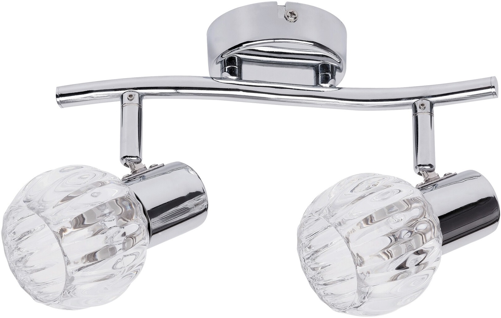 Spot dublu Rabalux - Lauren 6092, IP20, E14, 2 x 40W, 230V, crom