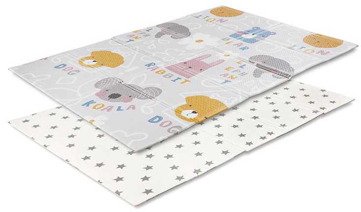 Covoraș termic cu două fețe  Lorelli - Buddies &amp; Stars, 120 х 180 cm