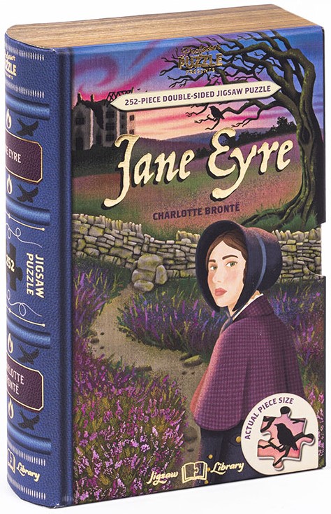 Puzzle cu două fețe Professor Puzzle din 252 de piese - Jane Eyre