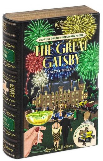 Puzzle cu două fețe Professor Puzzle din 252 de piese -The Great Gatsby