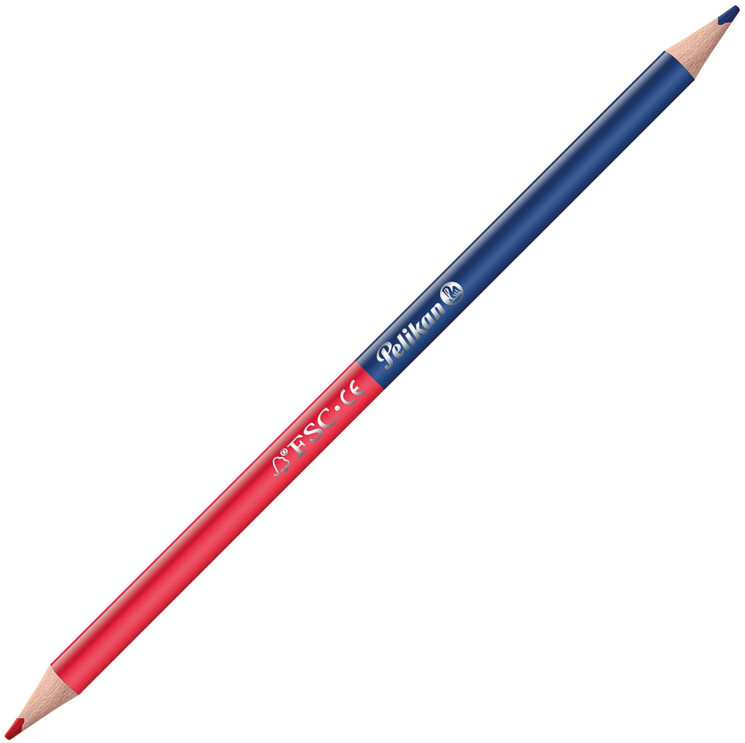 Creion bicolor Pelikan - 12 buc