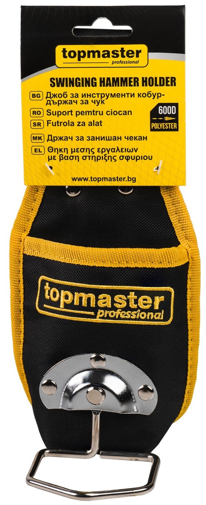 Top Master - Buzunar pentru scule profesionale, cu suport pentru ciocan și toc