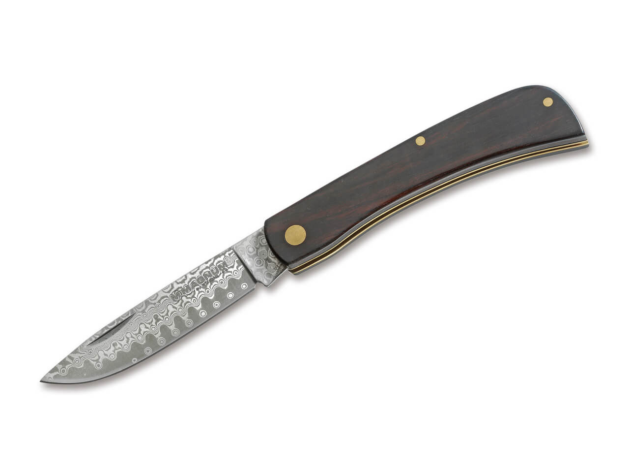 Cuțit de buzunar Boker Magnum - Rangebuster Damast, abanos