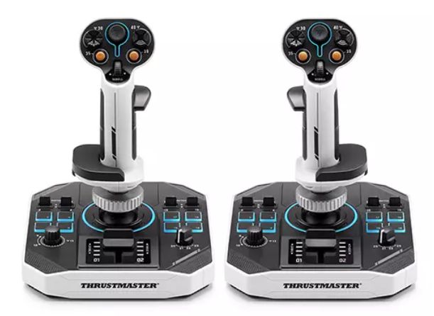 Joystick-uri Thrustmaster - SOL-R 2 HOSAS, negru/gri (PC)