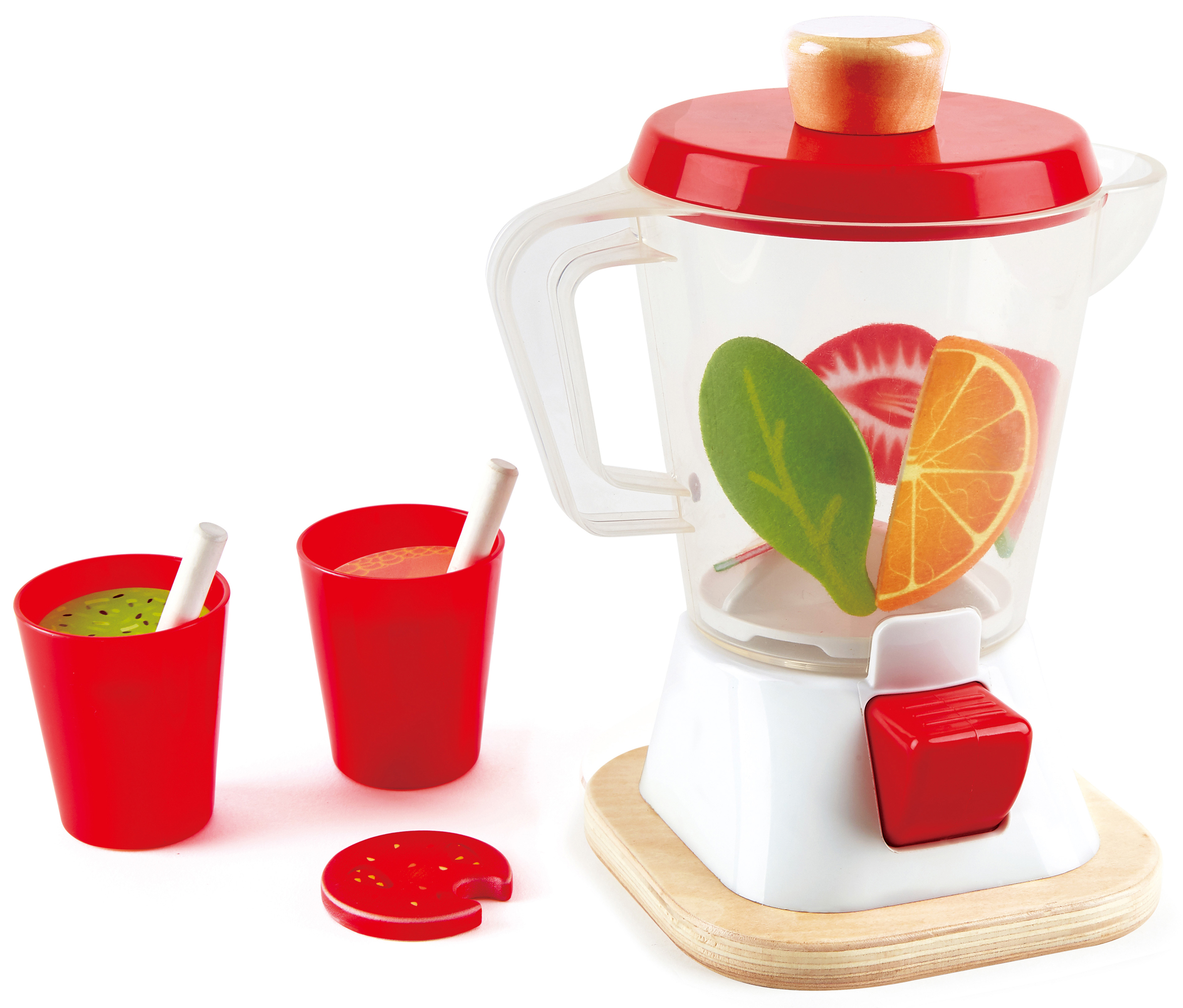 Set de joaca Hape - Blender pentru smoothie, din lemn
