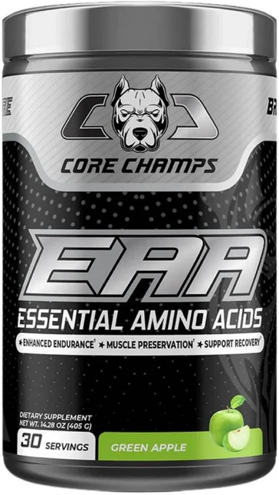 EAA Powder, măr verde, 405 g, Core Champs by Kai Greene
