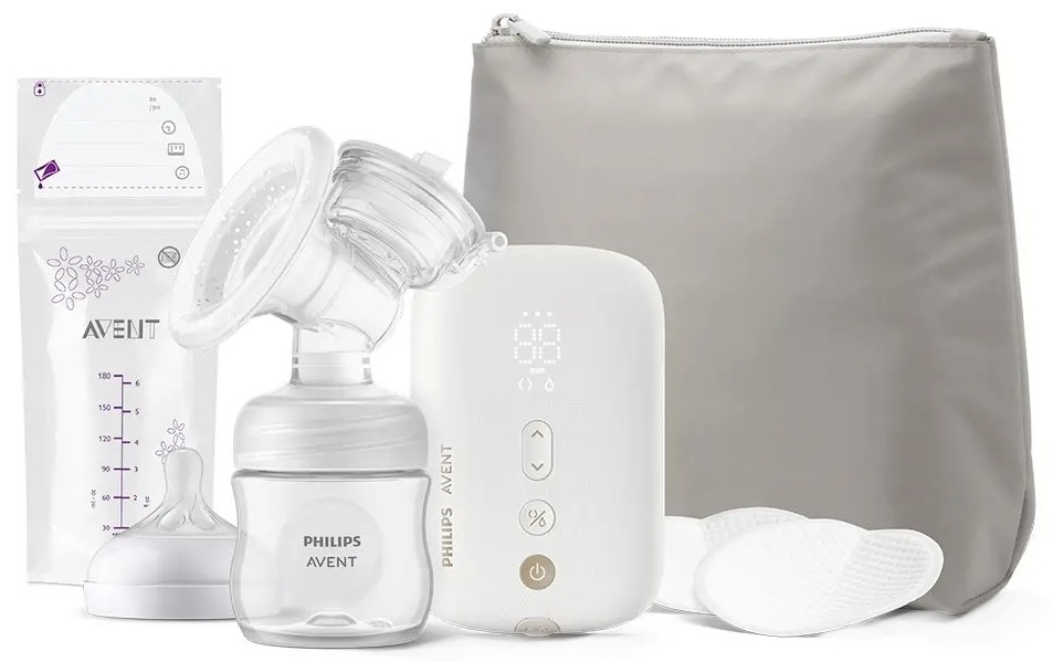 Pompă electrică Philips Avent - Natural Motion Premium, cu accesorii