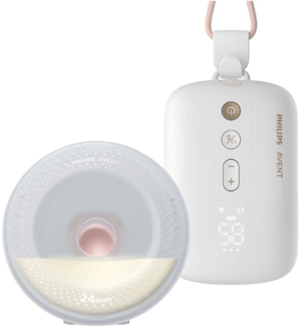 Pompă electrică de sân cu o singură pompă Philips Avent - Hands-free