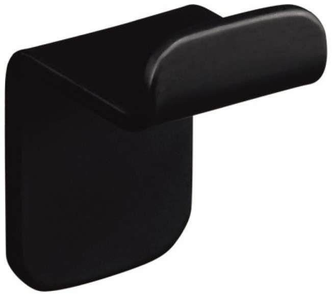 Cuier simplu Inter Ceramic -Eleanor, neagră