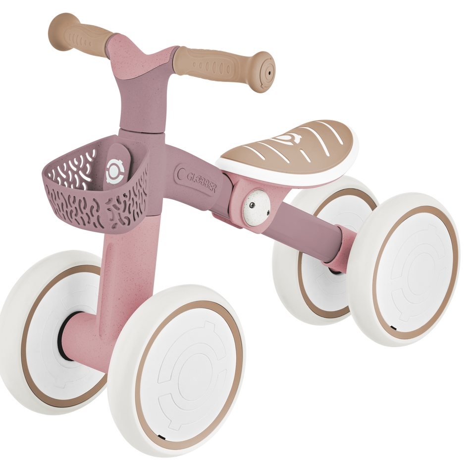 Bicicletă de echilibru ecologică Globber – Learning Bike Ecologic, bej