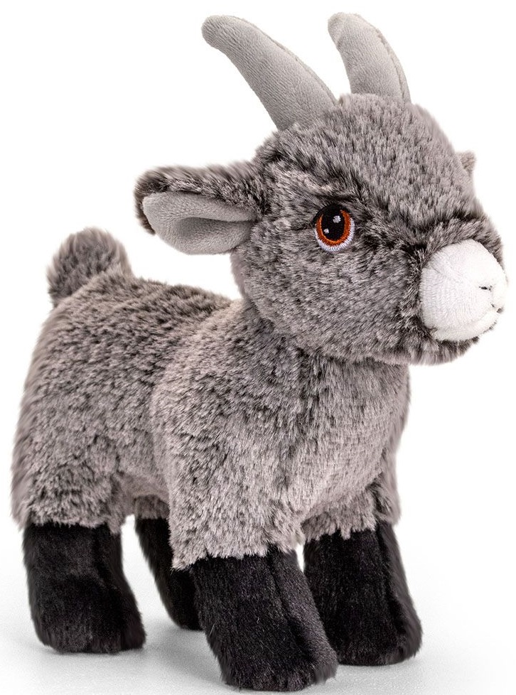 Jucarie ecologica de plus Keel Toys Keeleco - Caprita, 20 cm