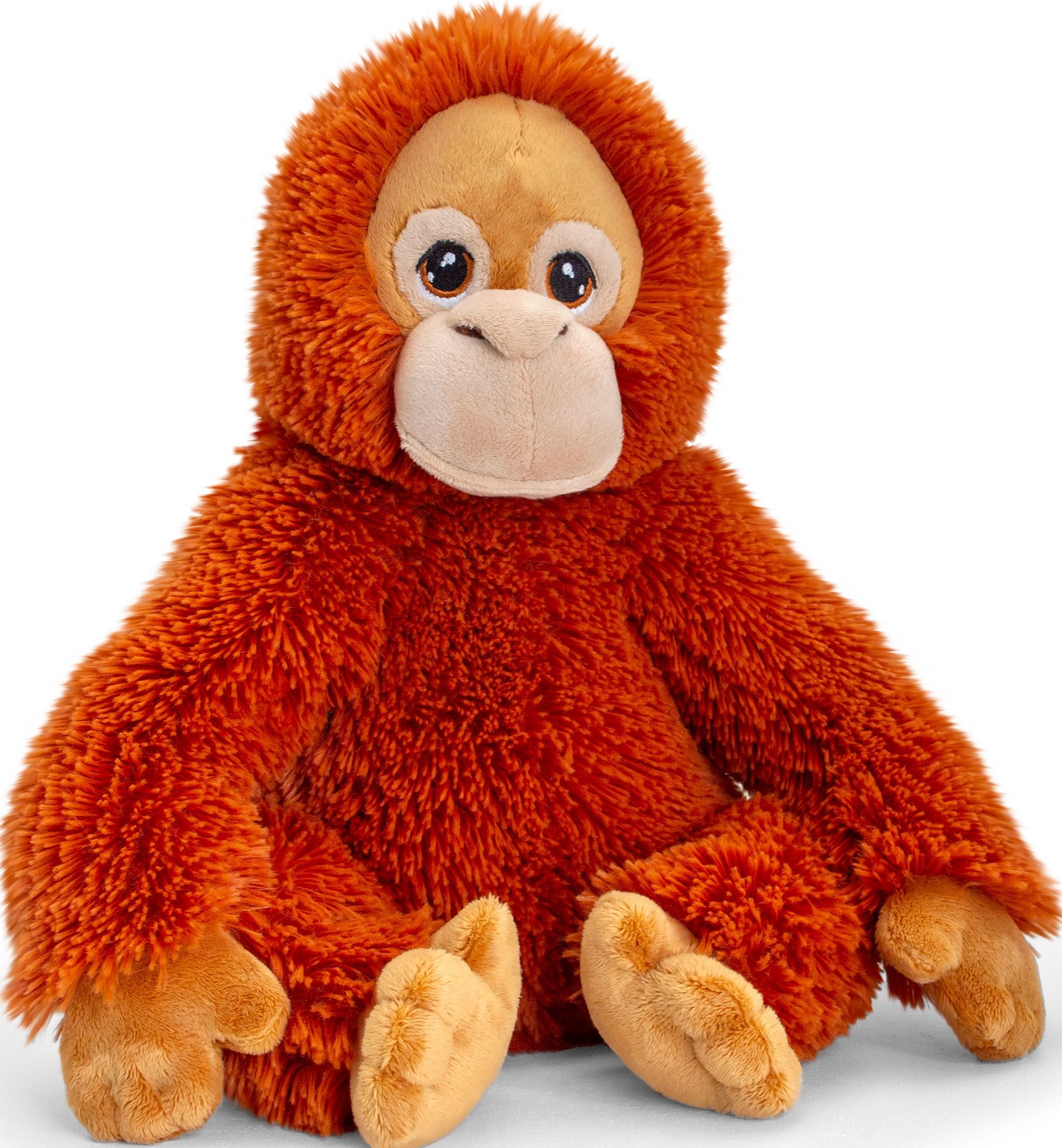 Jucarie ecologica de plus Keel Toys Keeleco - Urangutan, 25 cm