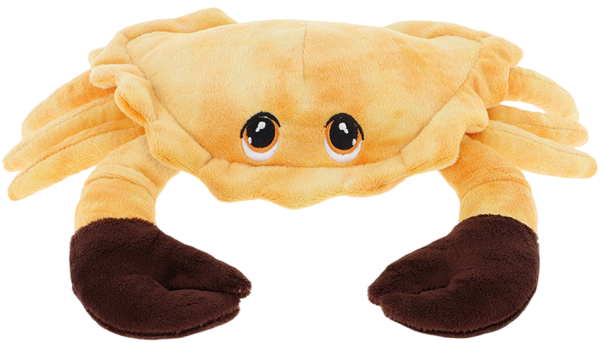 Jucărie de pluș ecologică Keel Toys Keeleco - Crab, 25 cm