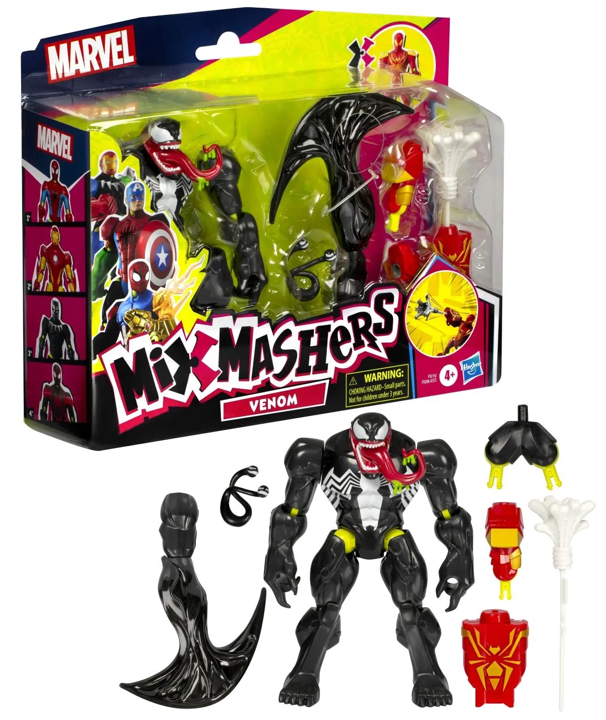 Figură de acțiune Hasbro Marvel MixMashers - Venom, 12 cm