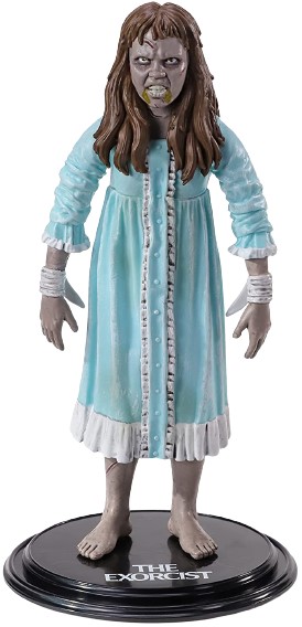 Figurina de actiune The Noble Collection Movies: The Exorcist - Regan MacNeil (Bendyfigs), 19 cm