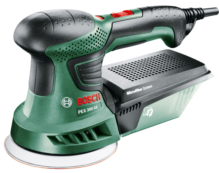 Polizor excentric Bosch - PEX 300 AE, 270W