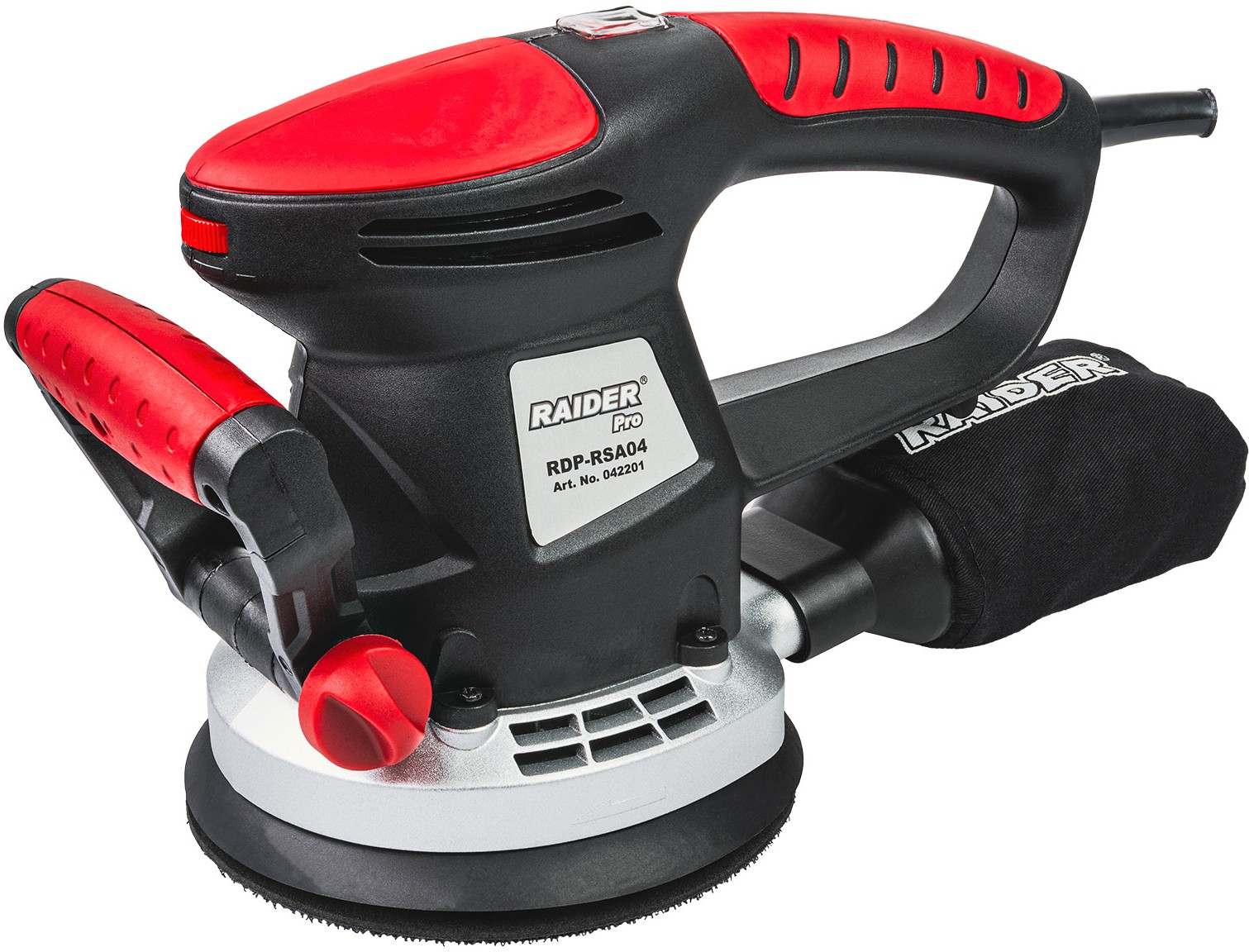 Șlefuitor excentric Raider - Pro, RDP-RSA04, 380W, ø150 mm