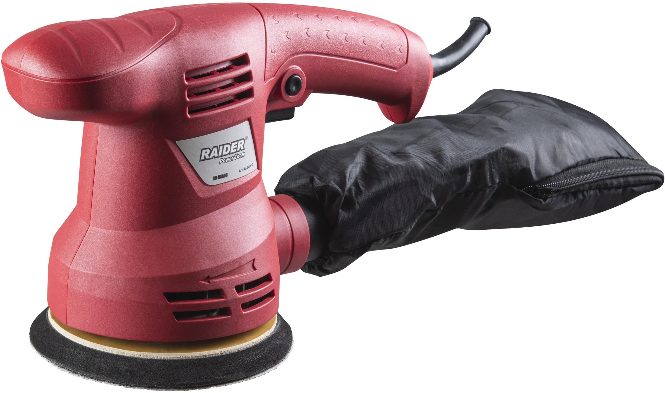 Șlefuitor excentric Raider - RD-RSA06, 380W, ø125 mm