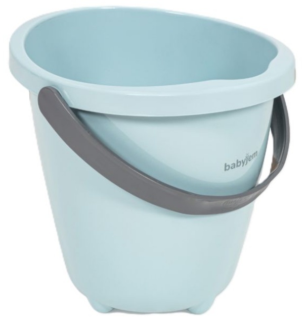 Găleată elegantă pentru bebeluși  BabyJem - Soft Blue, 13 l