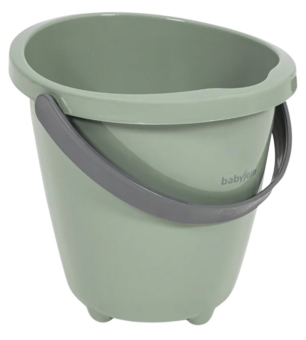 Găleată elegantă pentru bebeluși  BabyJem - Soft Green, 13 l