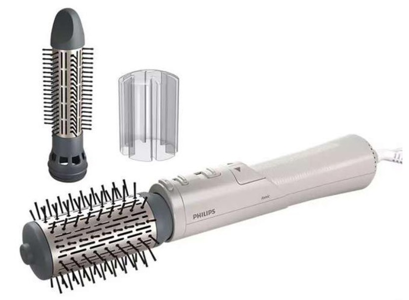 Perie de păr electrică Philips - BHA710/00, 1000W, albă