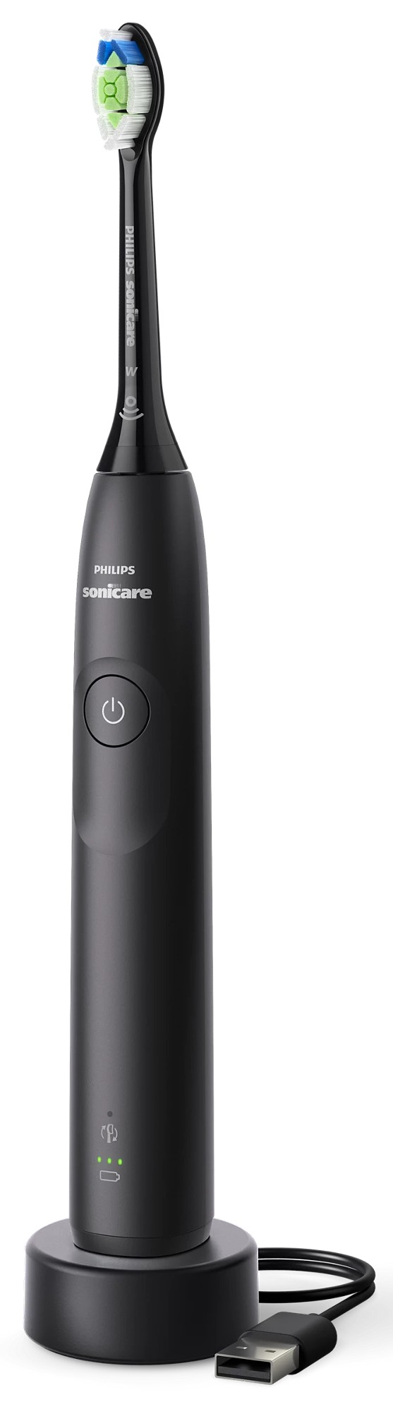 Periuță de dinți electrică Philips - Sonicare 5300, 1 rezervă, neagră
