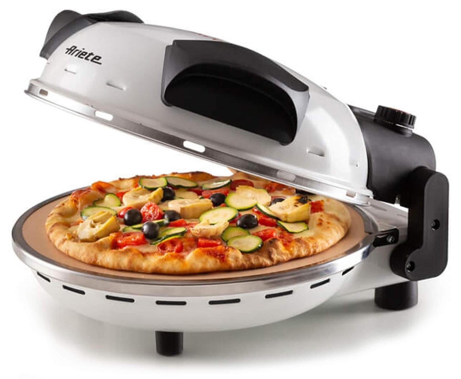 Cuptor electric pentru pizza Ariete - 0918, 1200W, 32 cm, alb