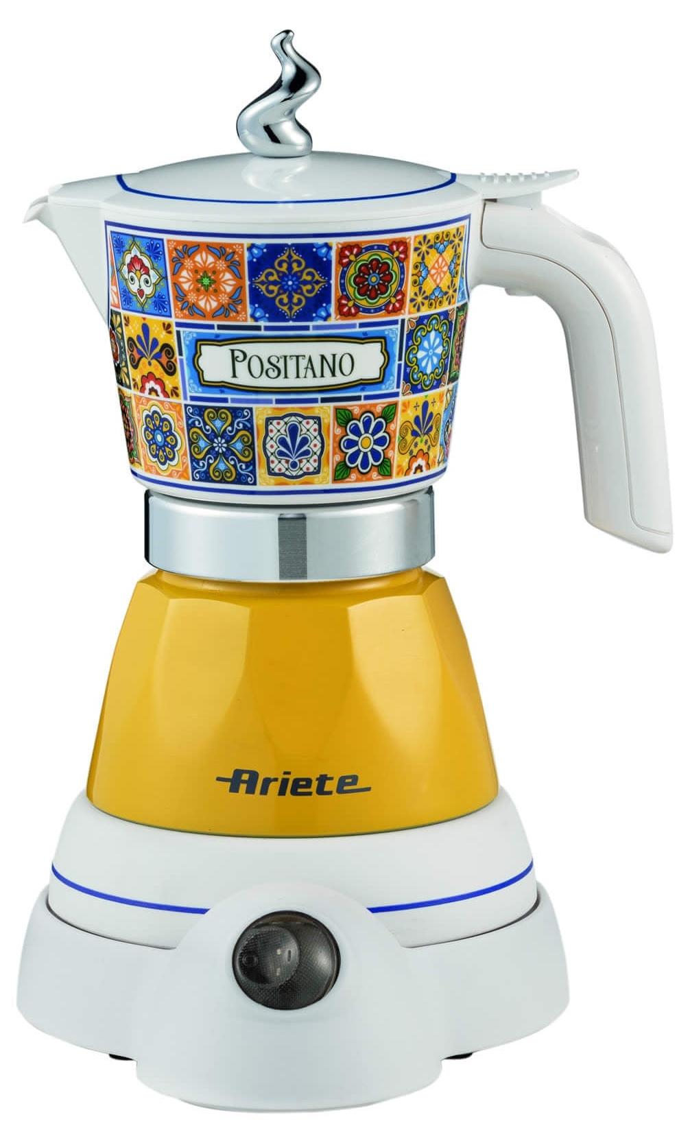 Cafetieră electrică Ariete - Moka Vintage 1358, 400W, Positano
